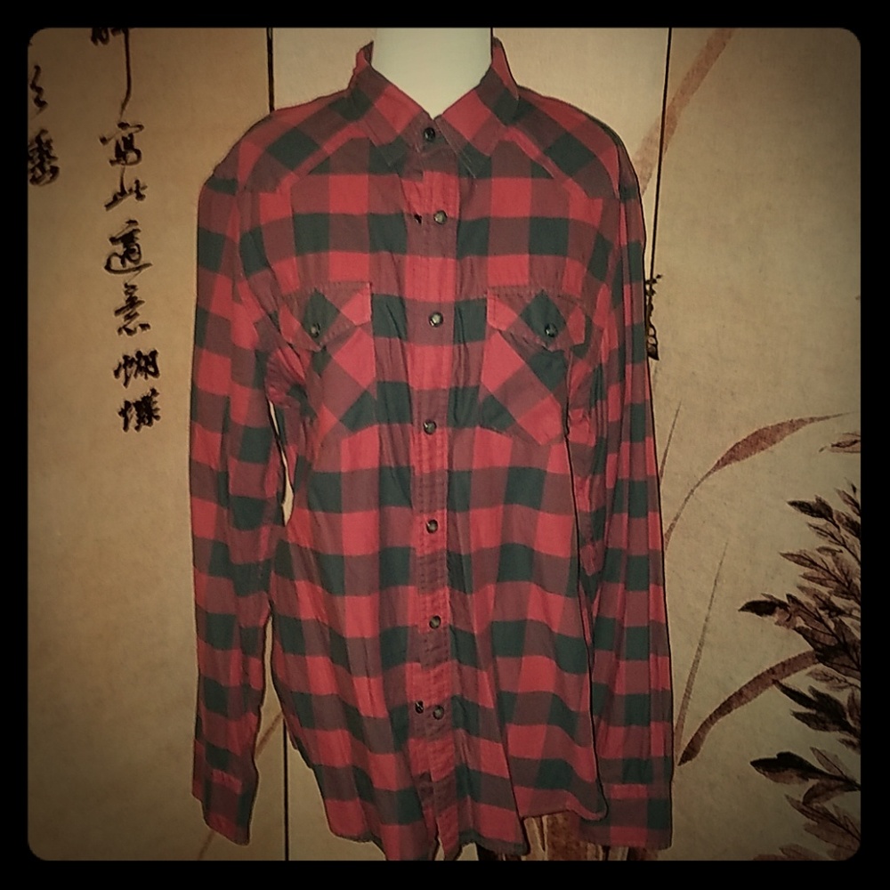 Plaid Button Up